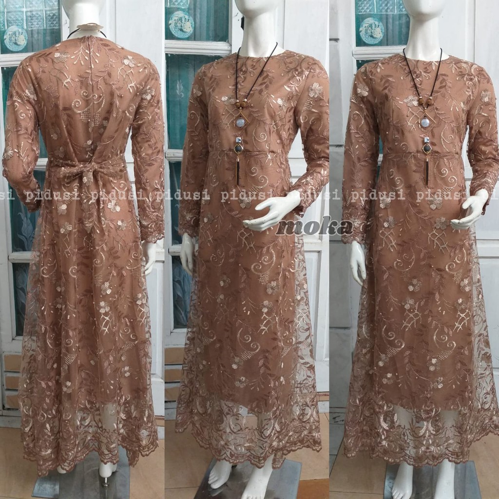 GAMIS ARIMBI/GAMIS TULLE MUTIARA BORDIR