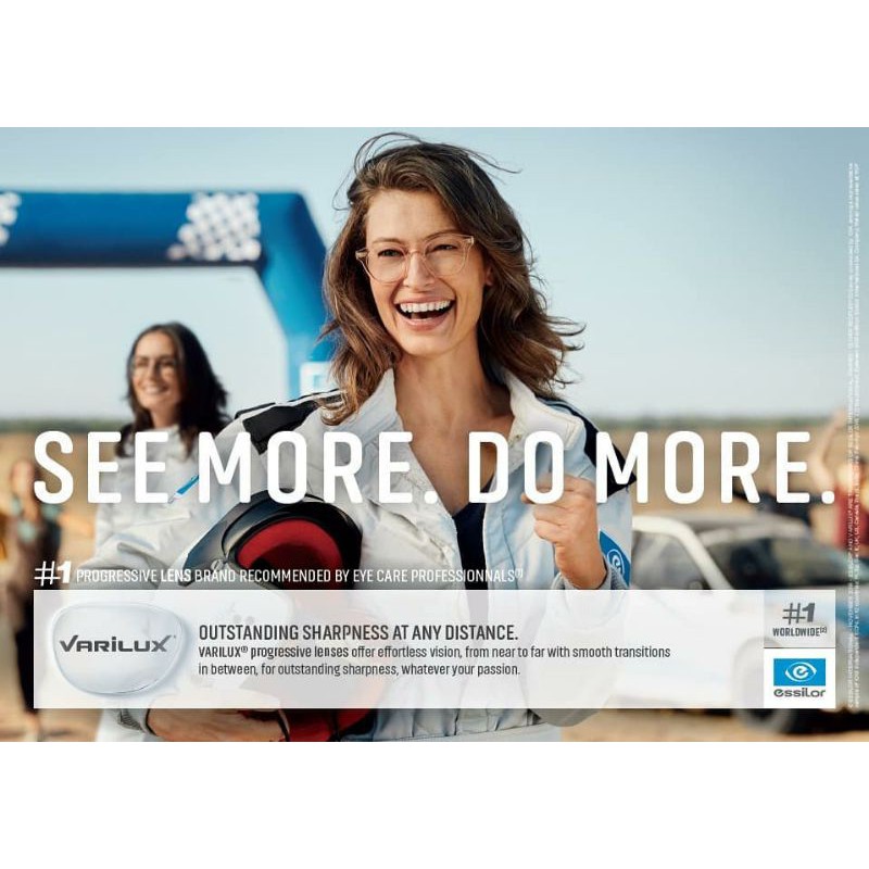 Lensa Progresif Essilor Varilux Comfort Max Essilor Blue Uv Capture / Blueray Original