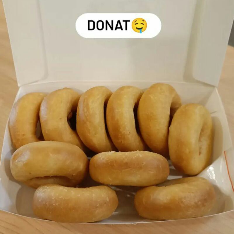 Frozen food donat gula / donat kentang / donat gula / frozen food