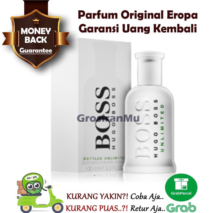 Parfume Ori Eropa Pria Hugo Boss Unlimited Original Parfum Reject Asli