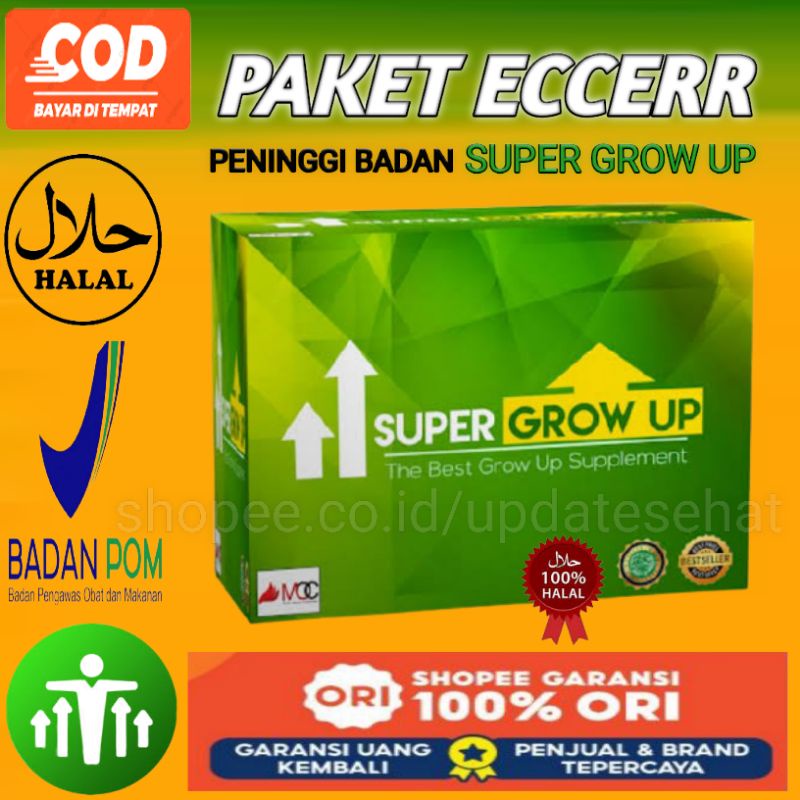 

[TERLARIS] SUPERGROW UP PENINGGI BADAN / PENINGGI BADAN / SUSU PENINGGI BADAN