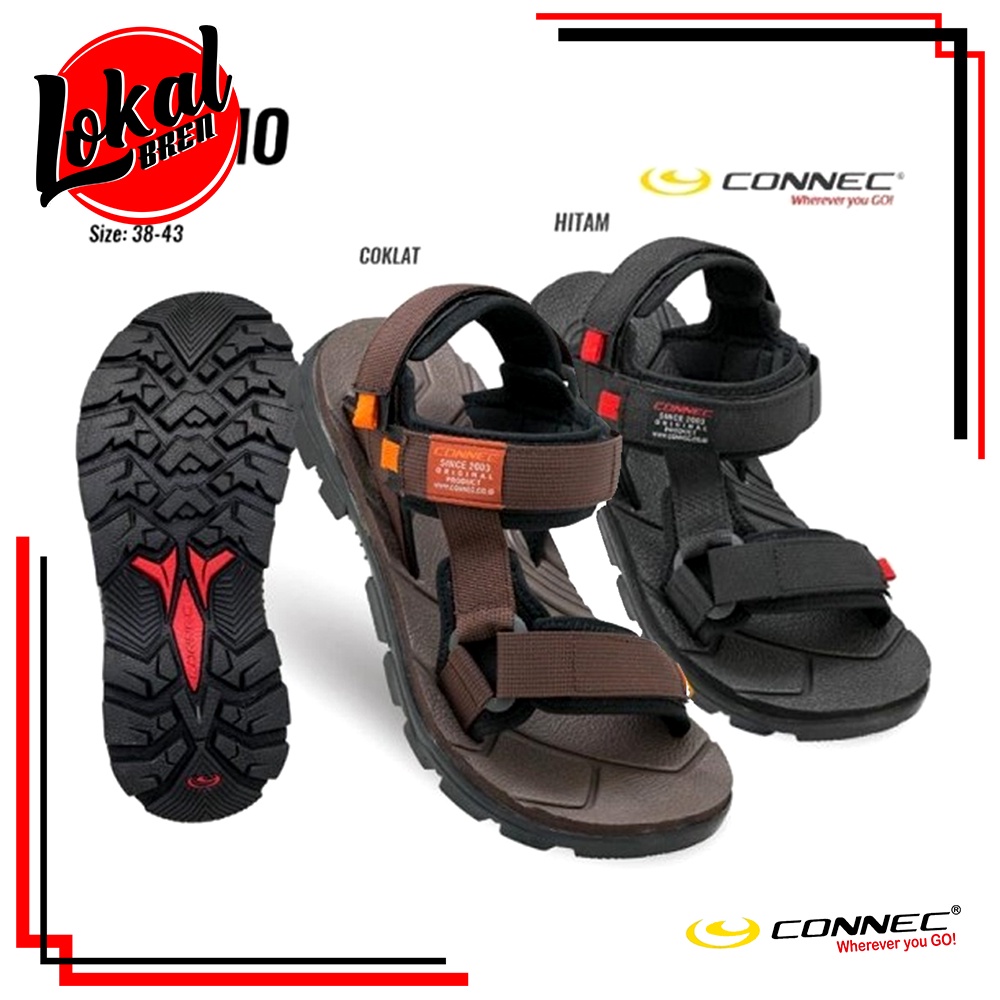 Sandal Karet Pria / Sandal Gunung Pria Connec BROMO
