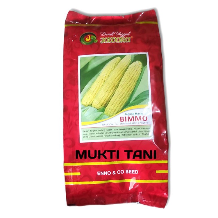 Benih Jagung Manis varietas Bimmo 500 gr - bibit jagung manis unggul