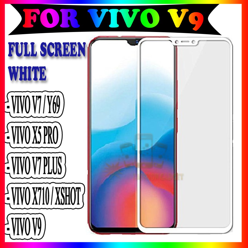 TEMPERED GLASS VIVO V7  VIVO Y69 VIVO V7 PLUS  VIVO V9 VIVO X5 PRO  VIVO X710  VIVO XSHOT ANTI GORES KACA TEMPER GLASS