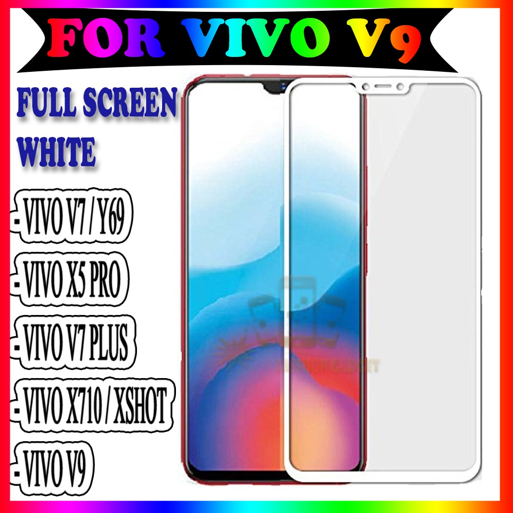 TEMPERED GLASS VIVO V7  VIVO Y69 VIVO V7 PLUS  VIVO V9 VIVO X5 PRO  VIVO X710  VIVO XSHOT ANTI GORES KACA TEMPER GLASS