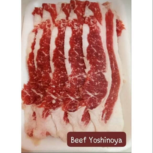 

Daging slice yosinoya 500 gr
