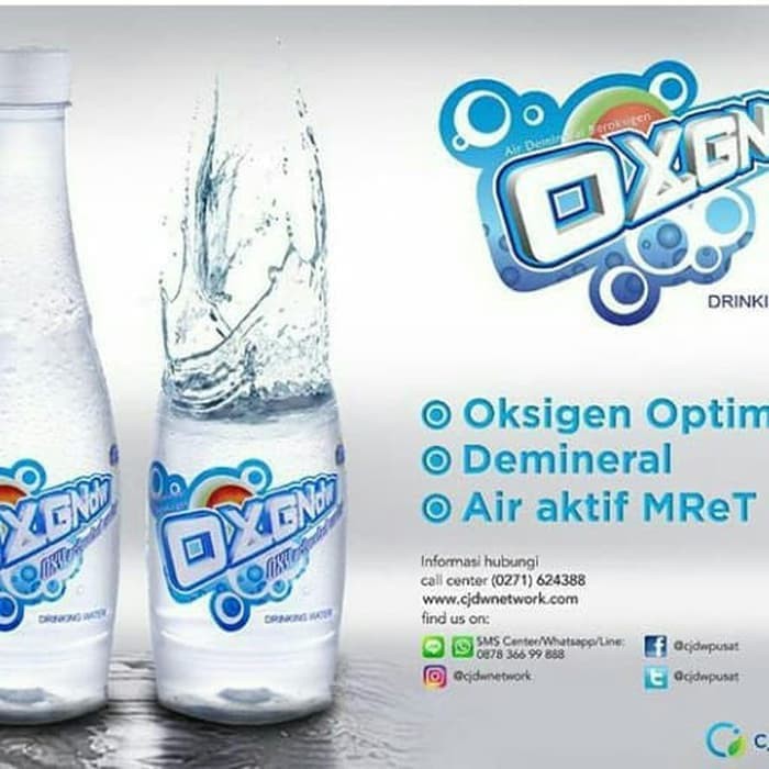 Satuan OXGNdw / air oksigen / oksigen dw / oxy / air kesehatan
