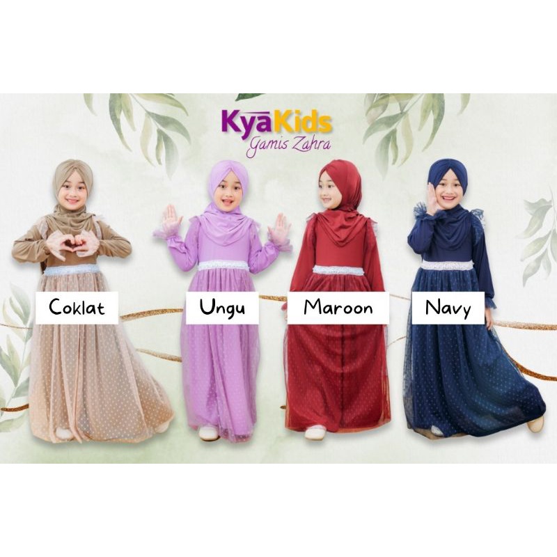 GAMIS ANAK GAMIS ZAHRA BY KYA KIDS