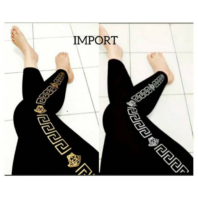 NEW LEGGING IMPORT MURAH VERSA GLITER