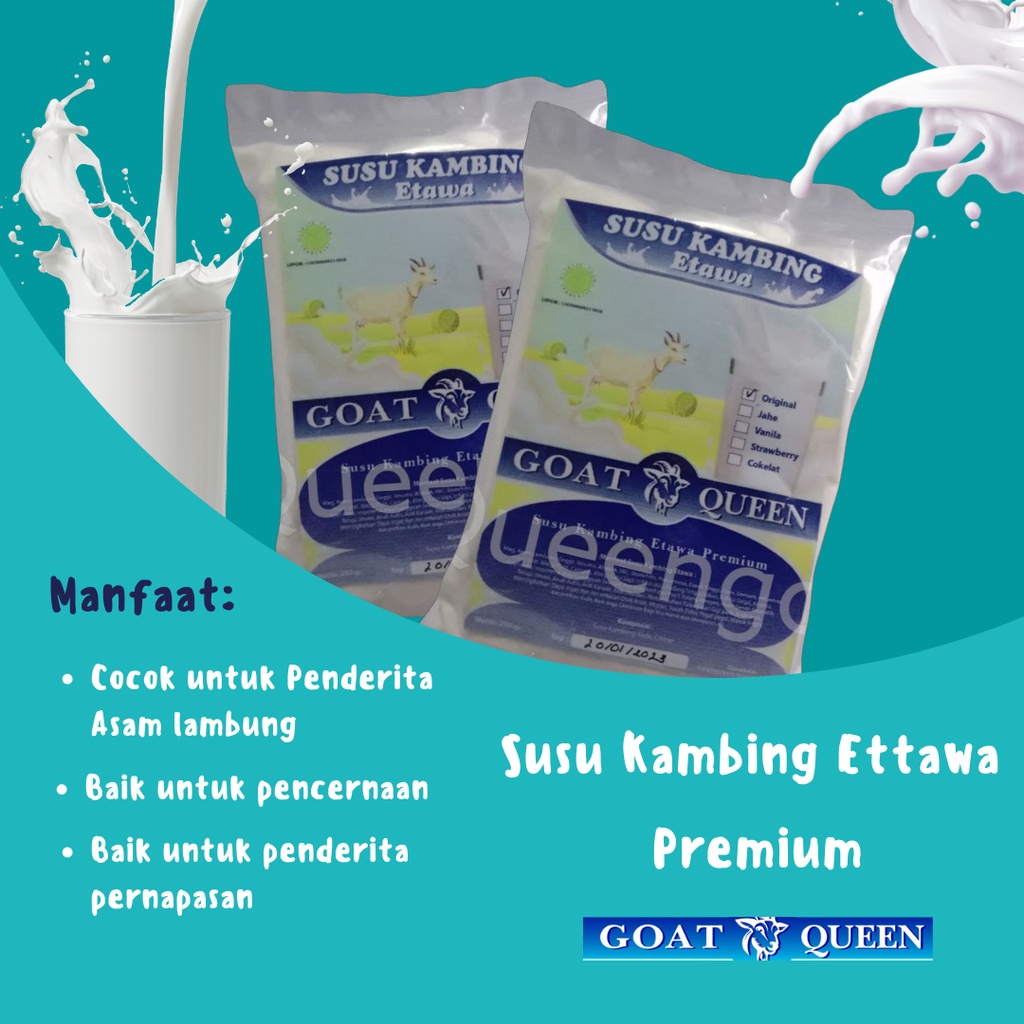 

Susu Kambing Etawa Bubuk Goat Milk Murni Original Herbal