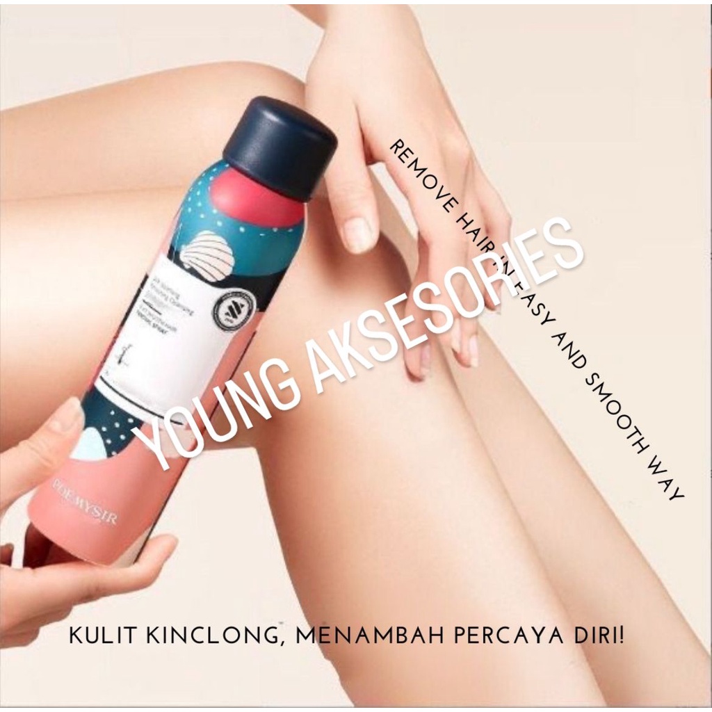 POEMYSIR HAIR REMOVAL SPRAY/PENGHILANG- PERONTOK BULU RAMBUT 150  ML