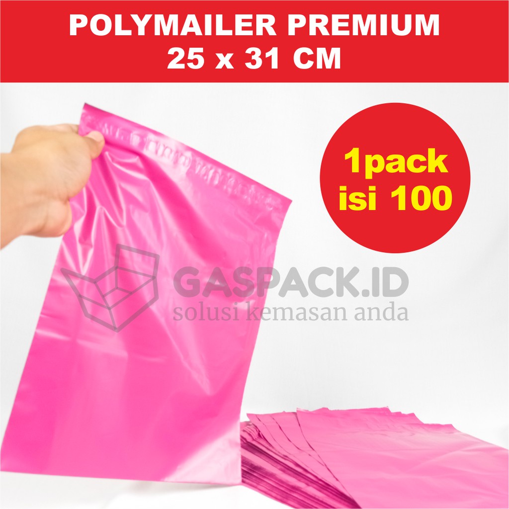 

PLASTIK POLYMAILER PREMIUM TEBAL PACKING ONLINE SHOP TERMURAH UKURAN 25 X 31 CM