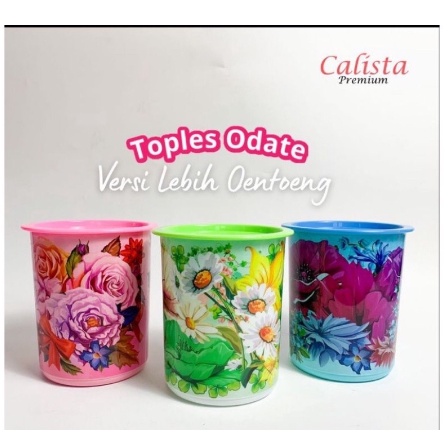 TOPLES ODATE CALISTA 0,6KG / TOPLES CALISTA MOTIF BUNGA REAL PICTURE