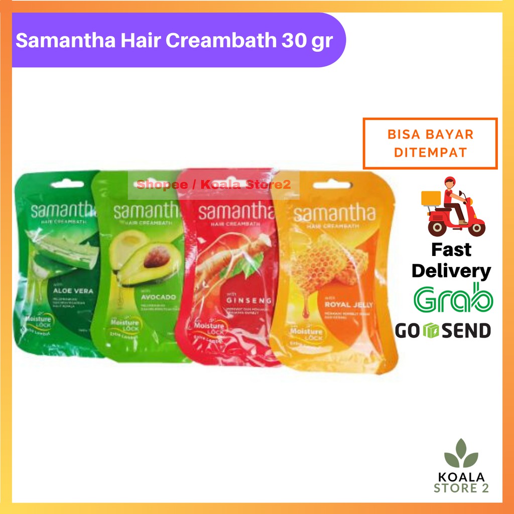 Jual Samantha Hair Creambath Sachet 30 Gr / Creambath Krim Salon