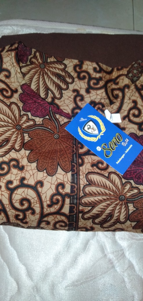 Gamis Batik Terlaris Moyif Kubis.manggar Kipas  Terlaris