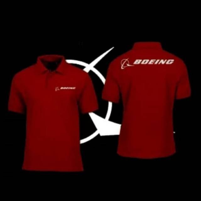 Tshirt baju kaos kerah BOEING