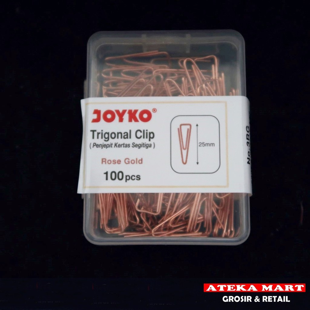 

JOYKO PAPER CLIP NO.3RG/PENJEPIT KERTAS/KLIP SEGITIGA