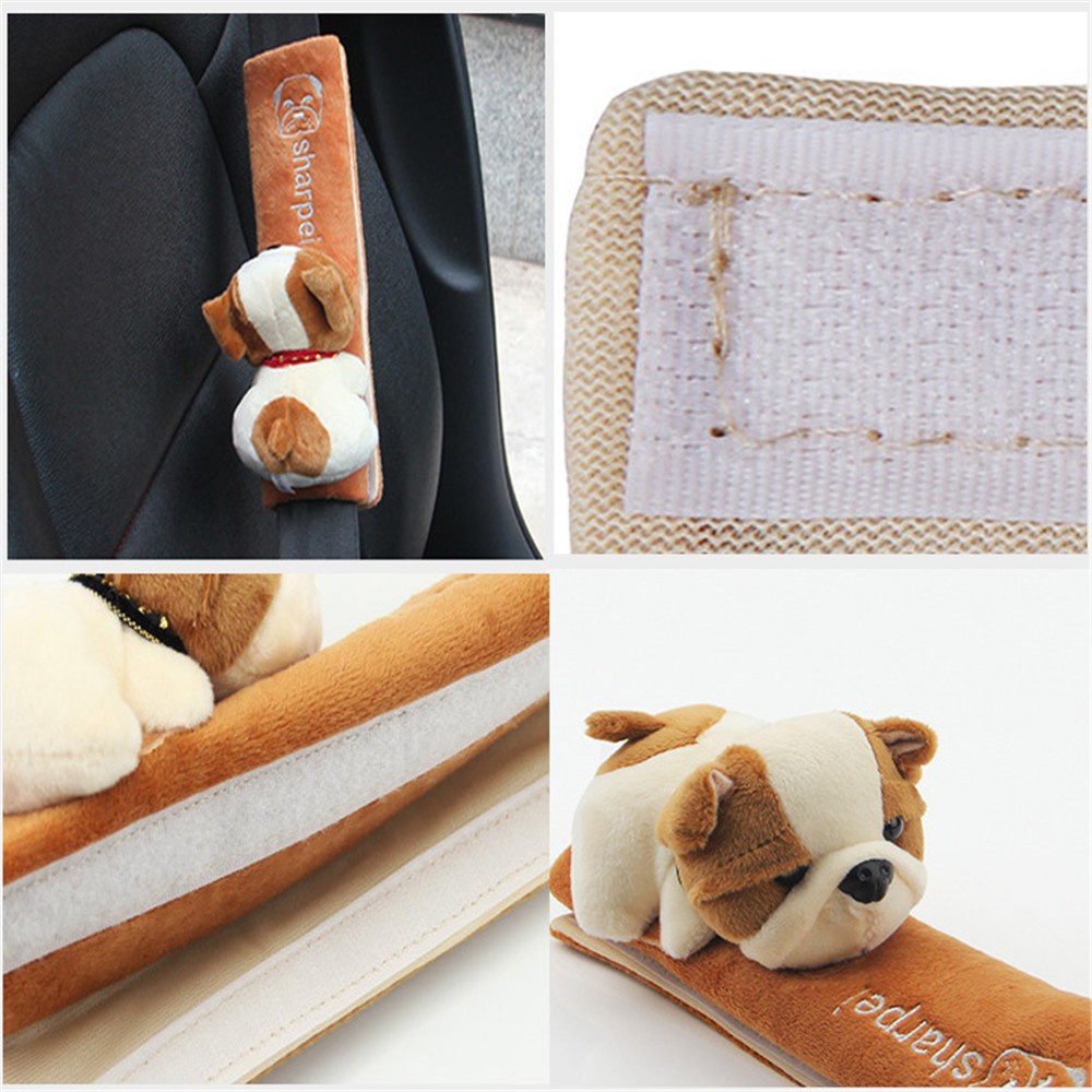 Cover Sabuk Pengaman Mobil Bahan Plush