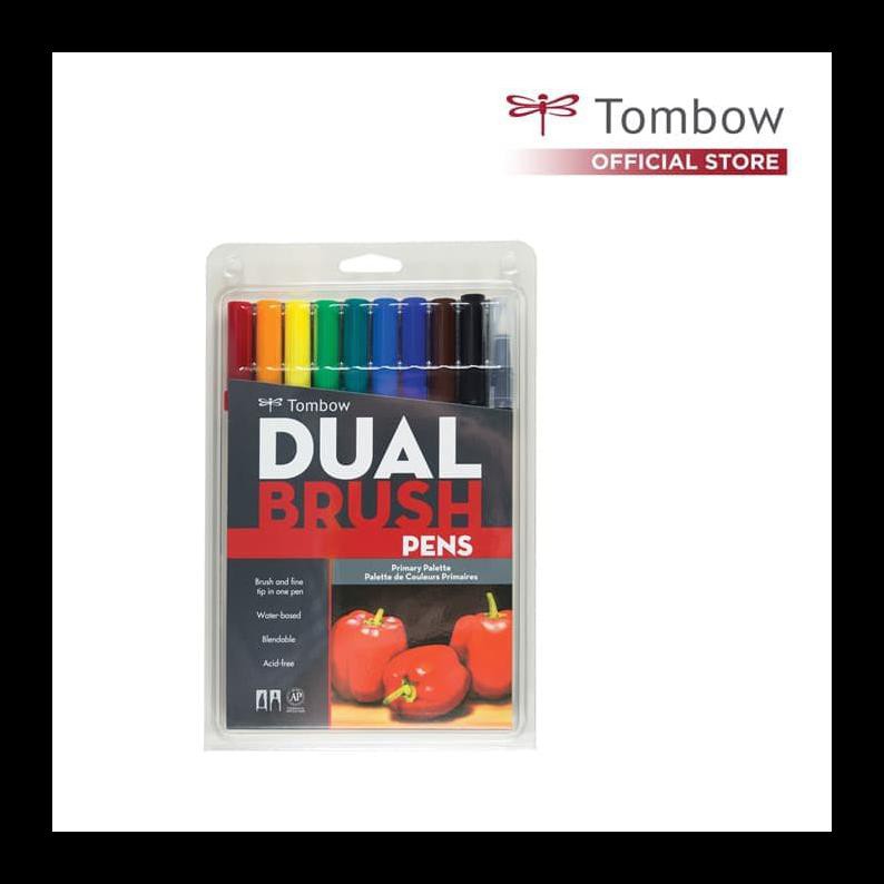 

BARU ABT 10 COLOR SET PRIMARY PALETTE PERALATAN MELUKIS MURAH MERIAH
