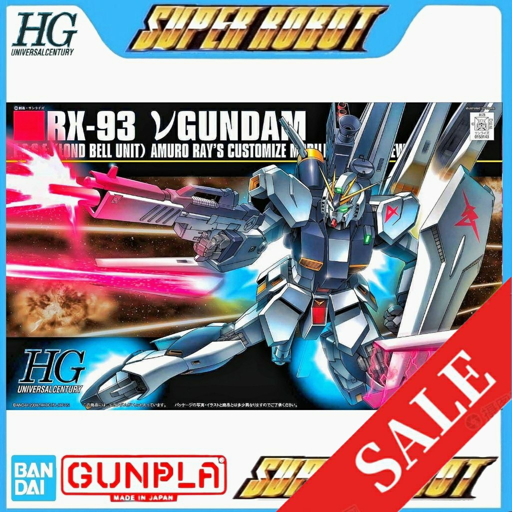 BANDAI HG RX-93 Nu Gundam / v Gundam - HGUC