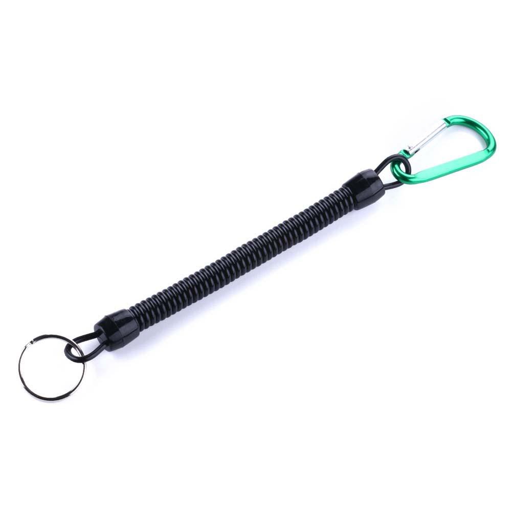 MOJITO Coiled Fishing Lanyards Boating Prevent Rod Drop Lose Ropes Missed Line #8Y