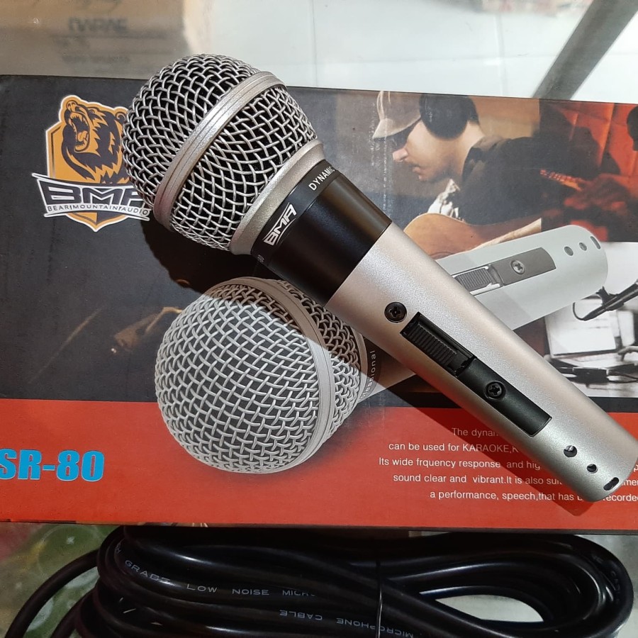 MIC MICROPHONE BMA SR80 MIC BMA SR 80