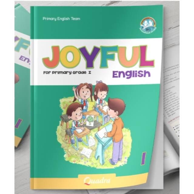 Buku bahasa inggris joyful penerbit quadra kls 1 sd