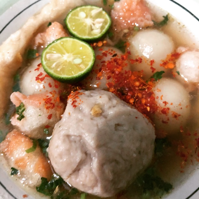 

Bacil - Baco Cilok / cilok kuah/baso urat/baso cincang cilok
