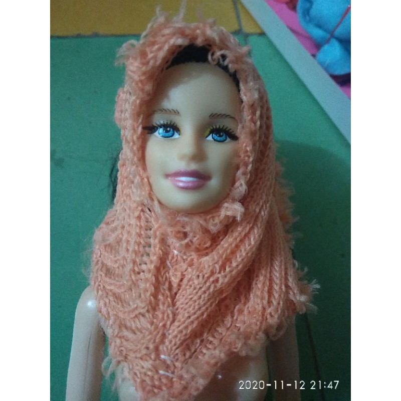 kerudung barbie lucu cantik