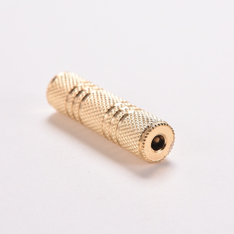(LUCKID) Adapter Jack Audio 3.5mm Female Ke Female Untuk Headphone