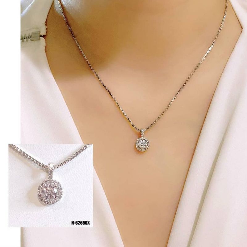 Kalung Titanium Wanita Terlaris Model Simple Mewah