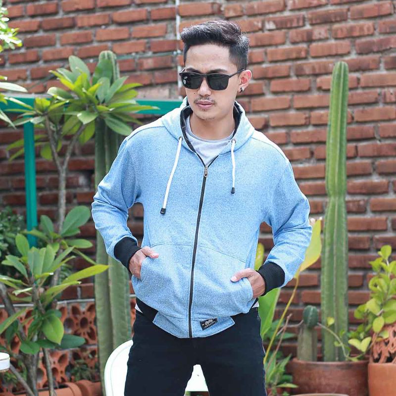 Jaket Windbreaker Pria / Jaket Casual Hoodie Distro