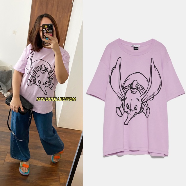 T-SHIRT DUMBO purple (Copy Zara)
