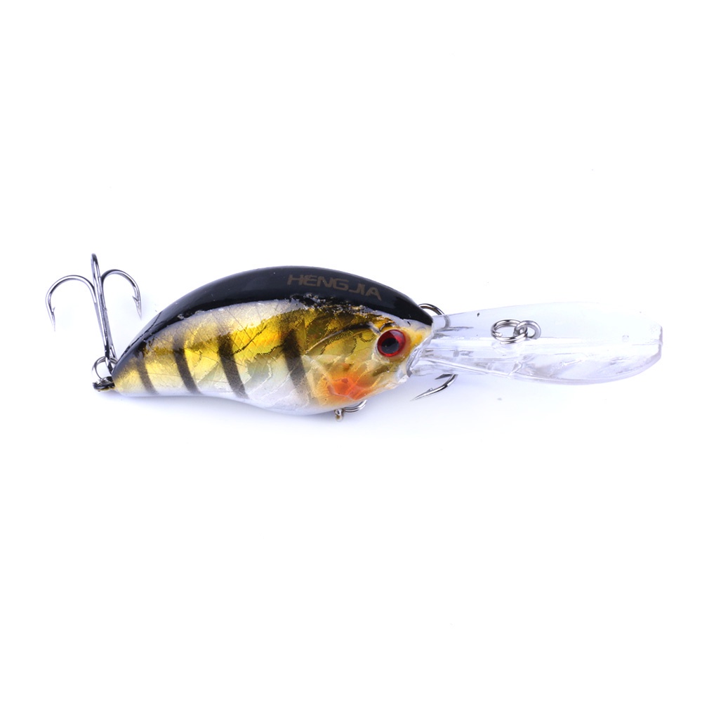 HENGJIA 10PCS Minnow Fishing Lure 9CM 13G Topwater Hard Bait Wobbler Jig Bait Crankbait Carp Striped bass Fishing tackle SwimBait