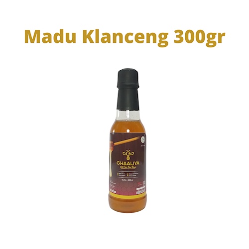 

(Multiflora) Madu Asli Murni Sehat RAW Ghaaliya Madu Trigona Madu Klanceng Nektar Multiflora 300gr