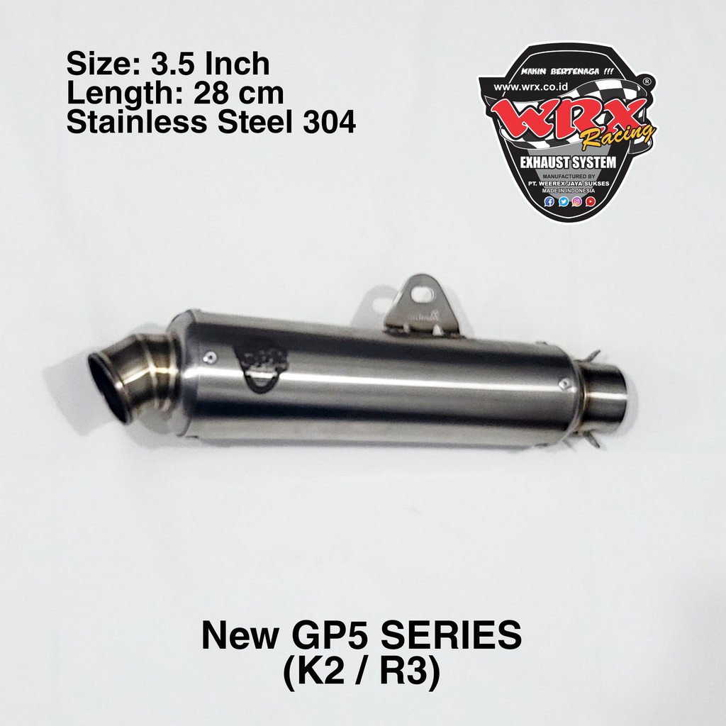Knalpot WRX New GP5 K2 SS Sport