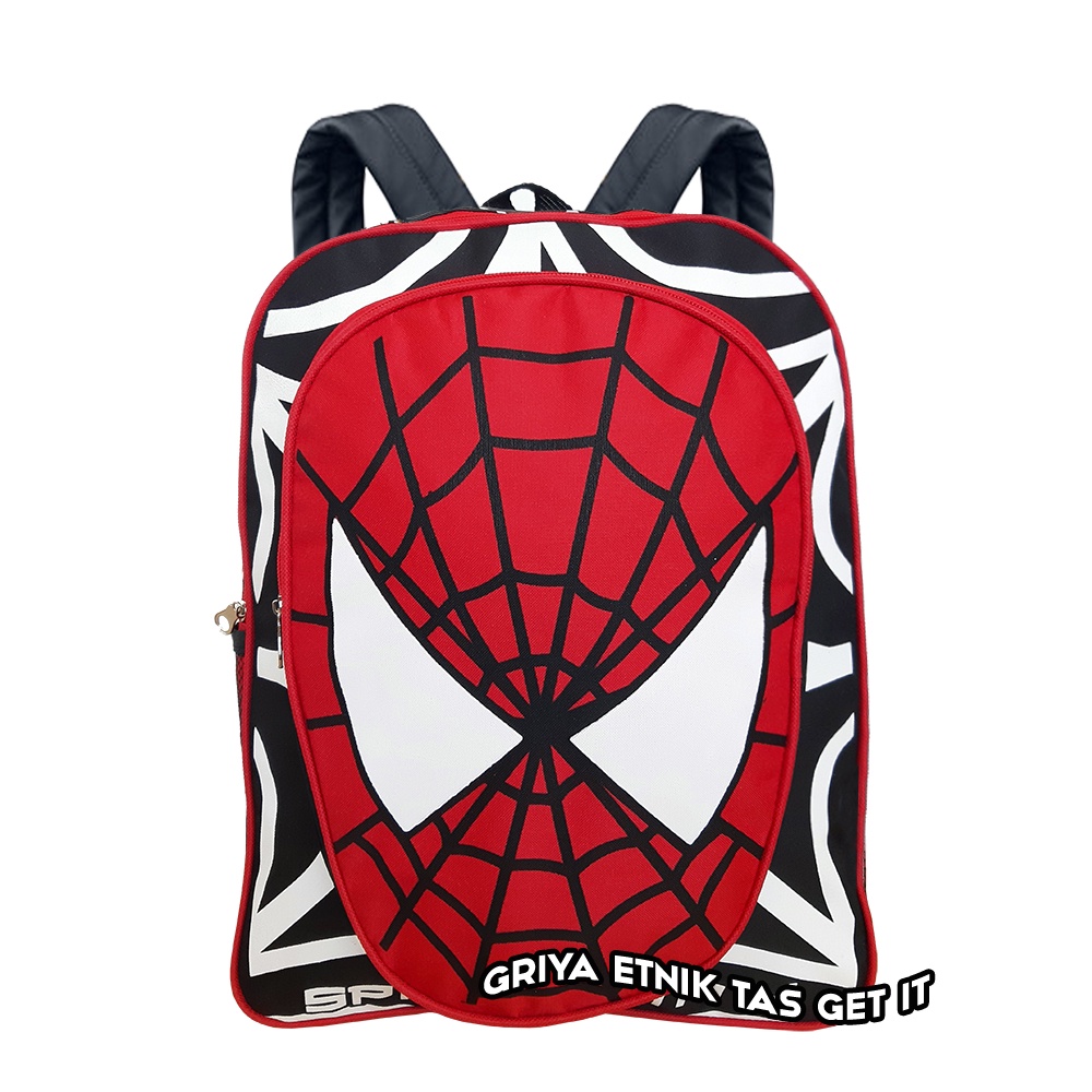 Tas Spiderman Anak Laki laki SD Tas Anak Karakter Gratis Botol Minum Tas Sekolah Anak Laki Laki SD