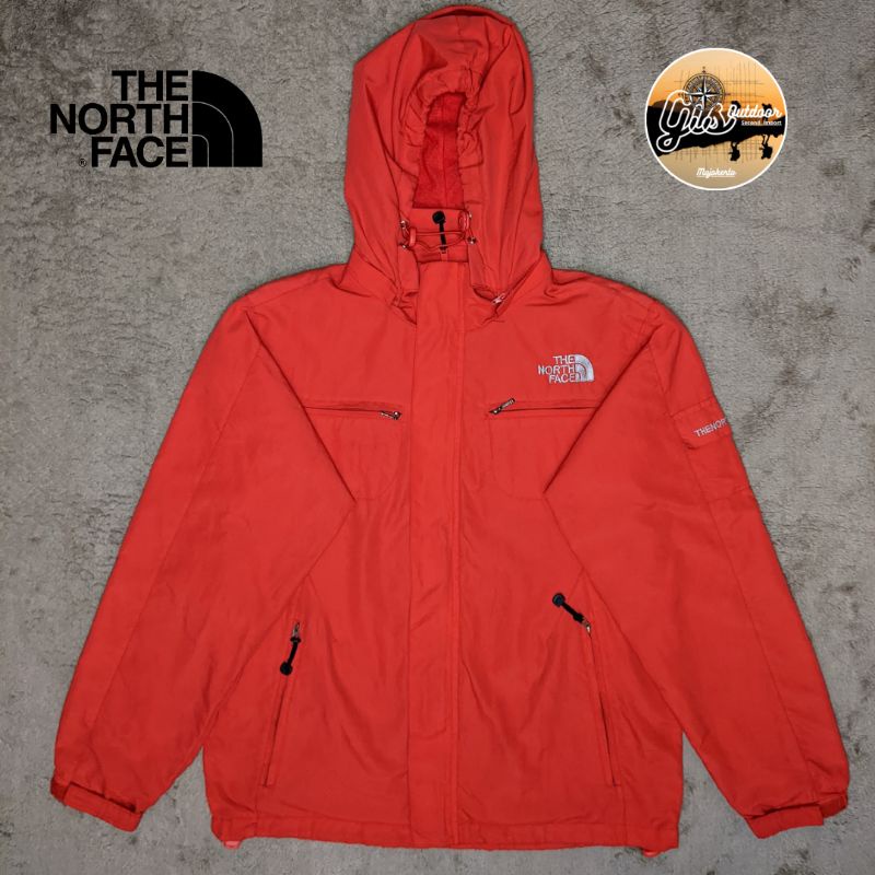 Jaket gunung THE NORTH FACE Merah Second Original