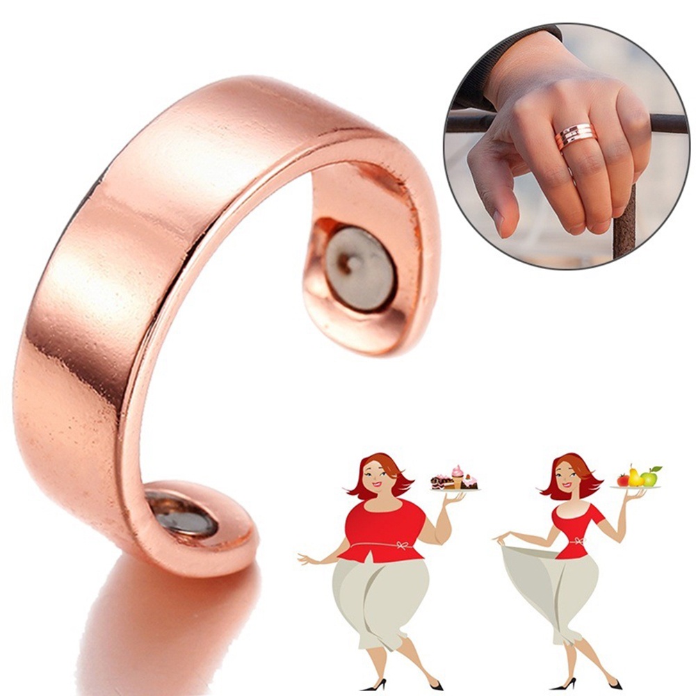 Hu Hu Hu Hu Hu Alat Bantu Pasang Kacamata♡ Cincin Magnetik Model Terbuka Anti Mendengkur Untuk Pereda Nyeri