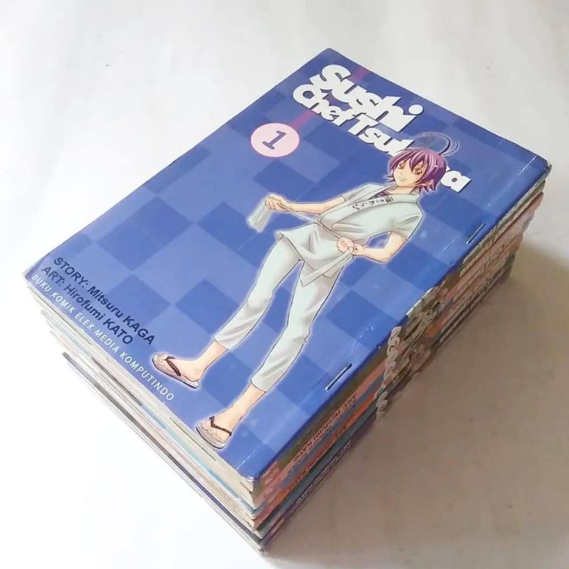 Komik Elex - Sushi Chef Tsukasa (Mitsuru Kaga), 1-10 (End)