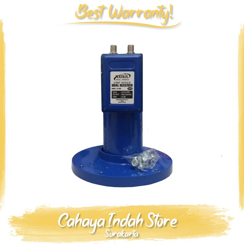 Lnb 1 Satelit 2 Receiver Matrix 15K Dual Out Lnb C Band Termurah CIS