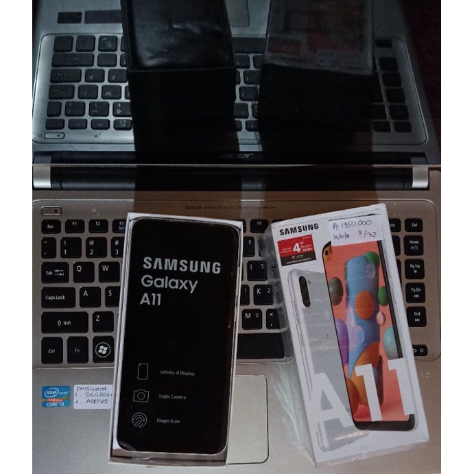 Samsung A11 ram 3/32 , second fullset ori