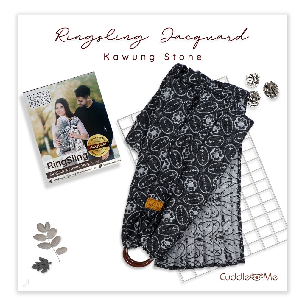 ( BISA COD ) (FREE SABUN HAGMI+MASKER) Gendongan Ring Sling Tenun Jacquard Cuddle Me