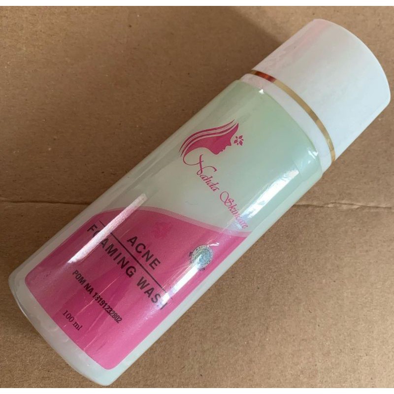 ACNE FOAMING WASH NAHDA SKINCARE / SABUN ACNE NAHDA SKINCARE
