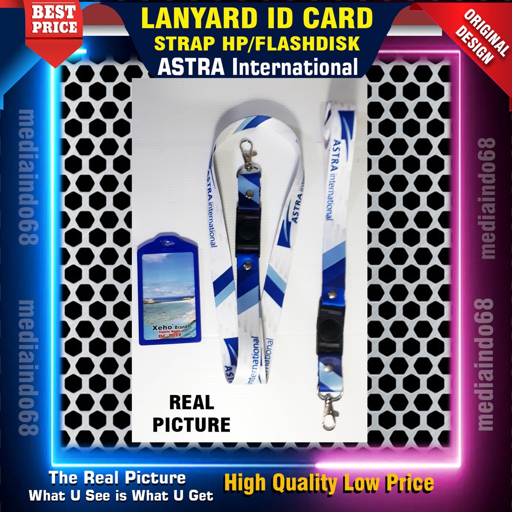 

ASTRA International Lanyard, Strap ID, HP/Flashdisk Printing Digital (Paket Lengkap Exclusive)