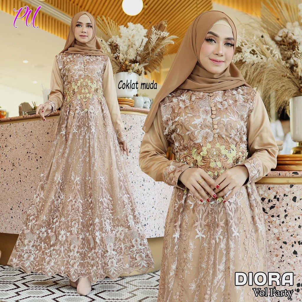 DIORA Gamis Pesta Gamis Bridemaids