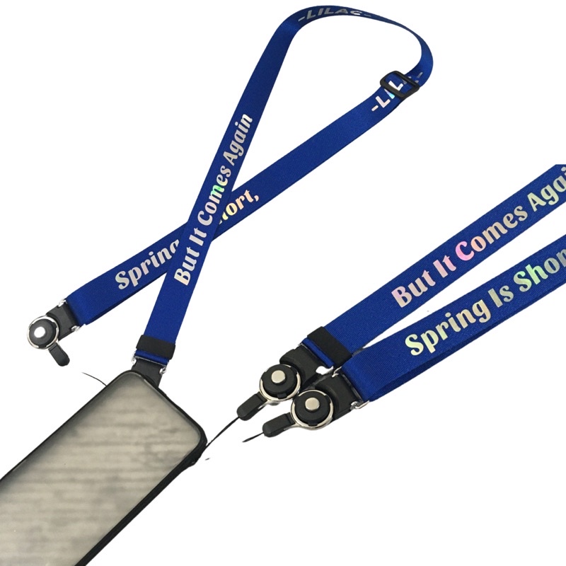 

TALI HP GANTUNGAN HP LEHER HOLOGRAM LANYARD STRAP HP