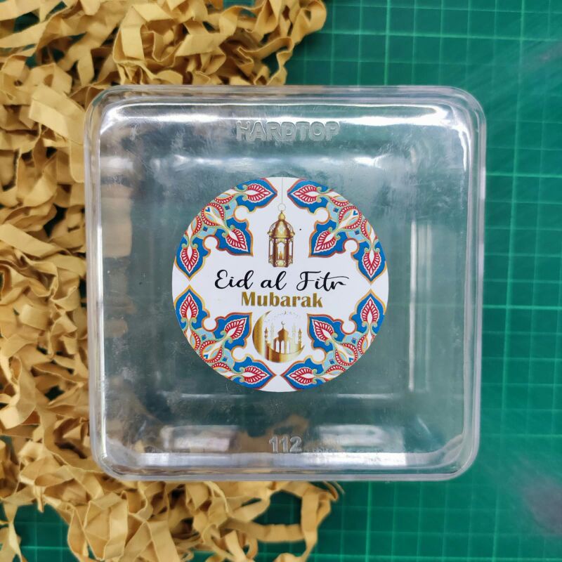 

sticker hampers idul fitri mubarak bulat 5.5 cm 35 pcs