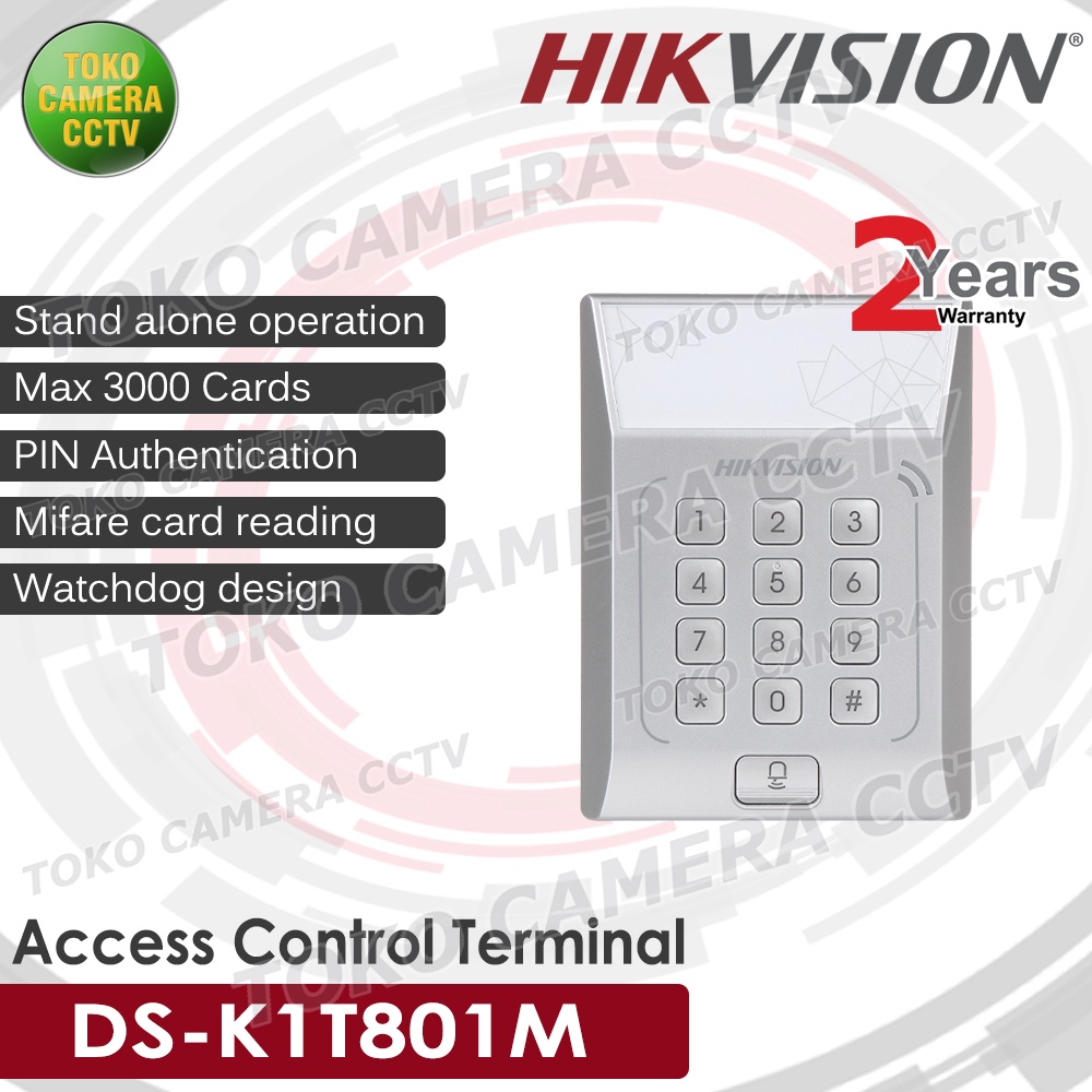 HIKVISION DS-K1T801M MESIN ABSEN ACCESS CONTROL