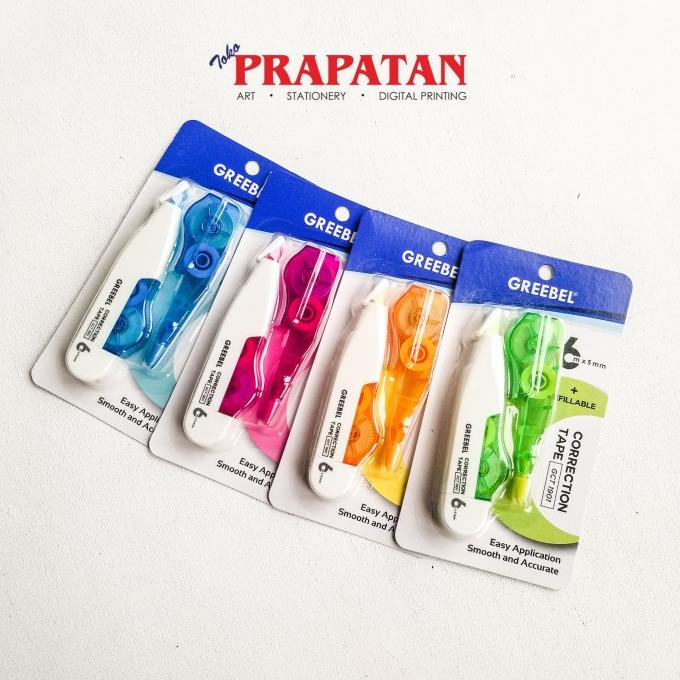 

PROMO Greebel Correction Tape Plus Refillable 6mx5mm GCT1901